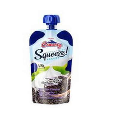 Promo Harga Cimory Squeeze Yogurt Black Sticky Rice 120 gr - Blibli