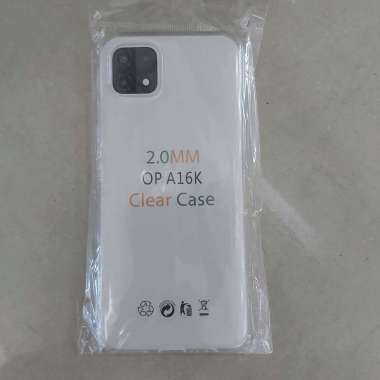Oppo A16K - Premium TPU Clear Soft Case