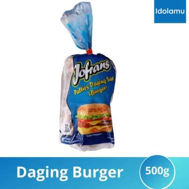 Jofrans patties daging sapi burger 900 Gram
