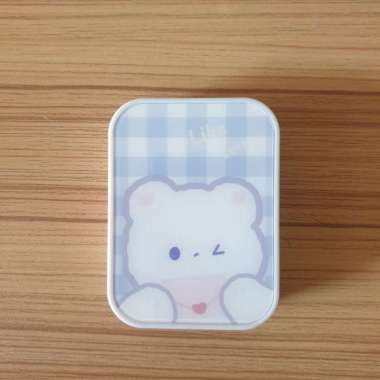 Tempat Softlens Smile Bear 2 In One BLUE