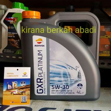 REPSOL 5W30 GXR PLATINUM KEMASAN 4LITER