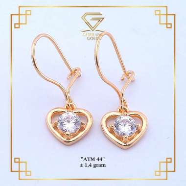 Jual Anting Emas Asli Model Terbaru - Harga Murah Maret 2022 ...