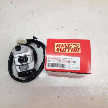 Saklar Kiri Fino Karbu/Saklar Sen Fino Karbu Silver Asli Yamaha Silver