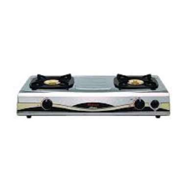 Kompor Gas Rinnai 2 Tungku Timer Stainless RI-522AT RI 522AT RI522AT