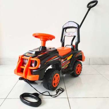 Mainan Anak Mobil Mobilan Dorong Roda Empat Ada Musik