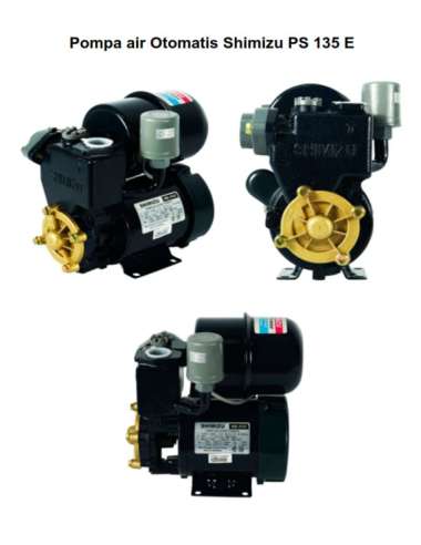 Pompa air Otomatis Shimizu PS 135 E