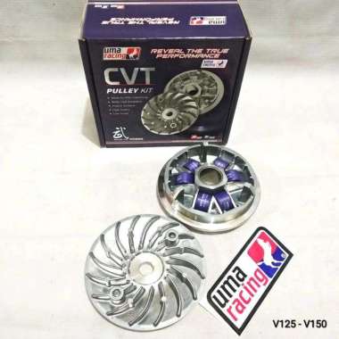 Pulley Rumah Roller UMA Racing Vario 125 / Vario 150 Silver