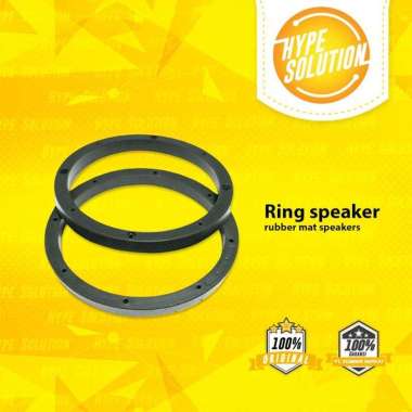 Ring speaker pintu mobil 6,5 inch / 6 inch Black