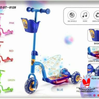 Scooter Skuter Otoped Anak Exotic ST-8128 ST 8128