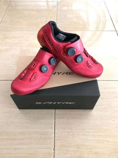 Sepatu Shimano RC9 RC902 Red Rouge wide large