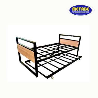 Metabe Ranjang Besi 2 Susun Type Melody (Tanpa Kasur) 100x200cm