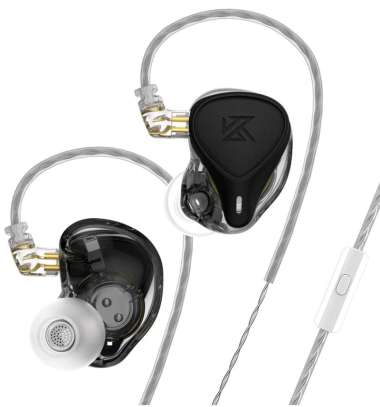 Knowledge Zenith KZ ZEX PRO Crinacle Electrostatic Dynamic Driver IEM Black