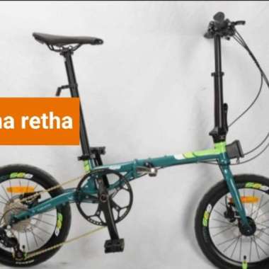Sepeda Lipat Folding bike RUBICK GAS Shensa 16"