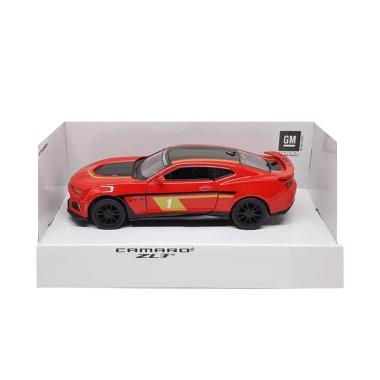 2013 Chevy Camaro ZL1 Coupe Die-cast Car 1:24 Yellow by Welly 8 inch 2012