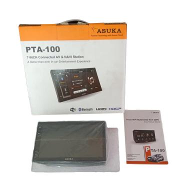 Asuka PTA-100 Double Din Head Unit Mobil