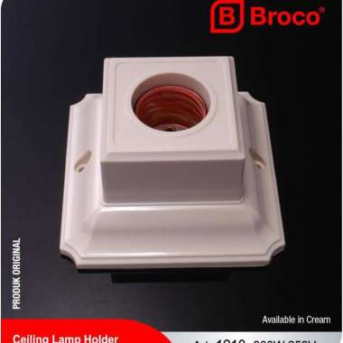 Fiting Plafon Segi 4 Broco 1210 RUMAH LAMPU
