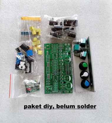 DIY 2.1 TDA7377 Power Amplifier 2x 15W Plus 2x 4558 Filter Subwoofer