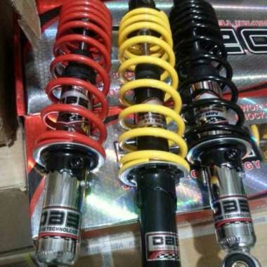 DBS - Shock Shockbreaker Belakang Motor 340 MM Supra Revo Grand Blade Tiger MegaPro Kuning