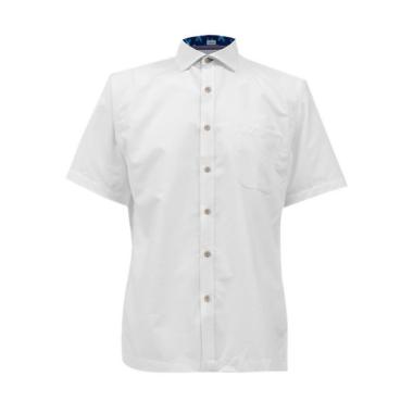 Ethan White Shirt Kemeja Pria White Esrgr846