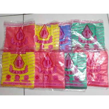 Kantong Plastik Kresek warna warni ukuran 15