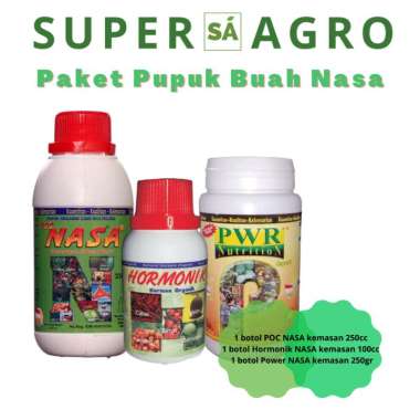 Pupuk ANGGUR NASA Murah Sampai Berbuah - POC - HORMONIK - POWER