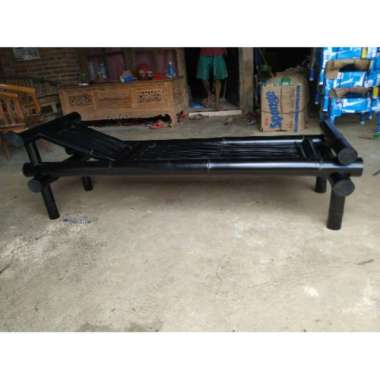 kursi malas santai bahan bambu wulung