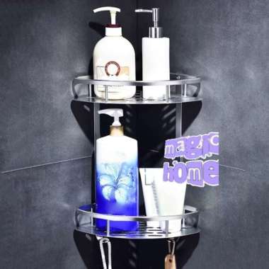 Rak sudut sabun Gantung Kamar mandi Aluminium toilet rack 271