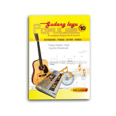 Yanita Buku Musik Pop Indonesia Gudang Lagu Populer 10, 11, 12 Partitur Not Balok dan Angka Bisa Dim