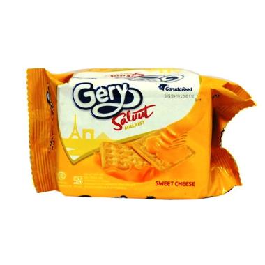 Promo Harga Gery Malkist Saluut Sweet Cheese 110 gr - Blibli