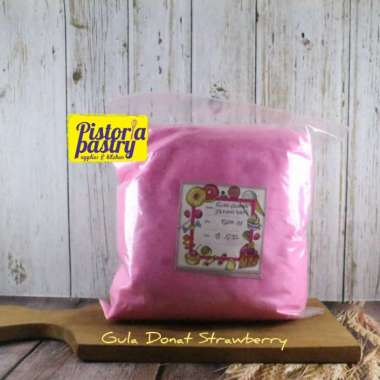 Donat Dusting REPACK 500gr/ Gula Donat / Gula Dusting Pink