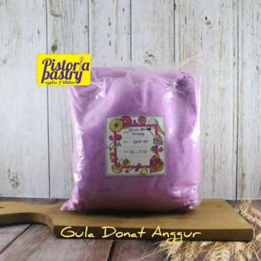 Donat Dusting REPACK 500gr/ Gula Donat / Gula Dusting Purple