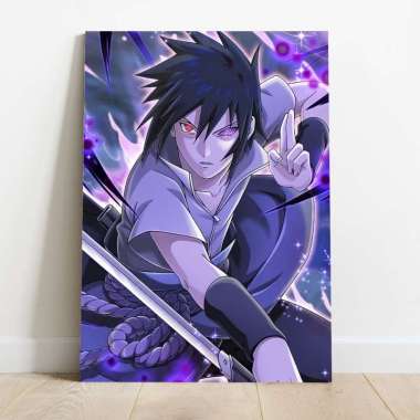 POSTER SASUKE UCHIHA NARUTO SAGE MODE ANIMASI ANIME SENI FOTO IMAGE WALLPAPER HIASAN DINDING PAJANGA