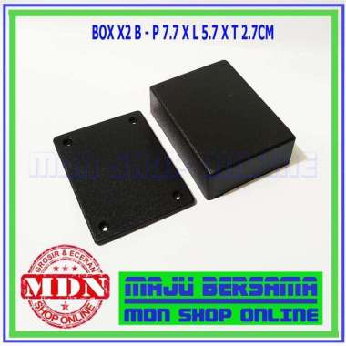 Box X2 B - Box Plastik P7.7 X L5.7 X 2.7 Cm