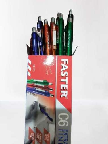Pen Faster Cetek C6 Hitam