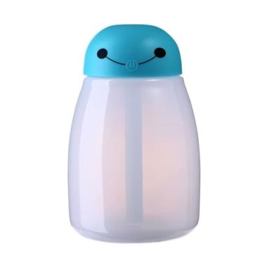 Baymax Mini Aroma Terapi Lampu Tidur RGB Humidifier biru putih