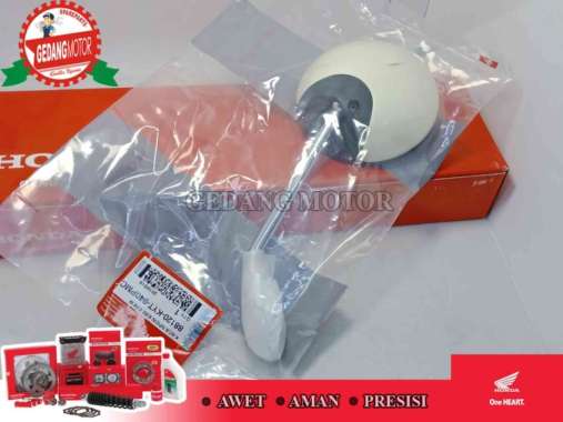 KACA SPION SCOOPY SCOOPY FI KIRI HONDA ORI WARNA CREAM