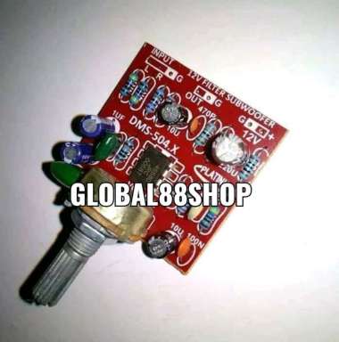 KIT FILTER SUBWOOFER DC 12V DC12V DMS504 DMS-504 DMS504x