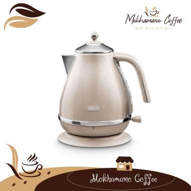 DELONGHI ICONA VINTAGE COFFEE ELECTRIC KETTLE TEKO LISTRIK KBOT2001 Beige