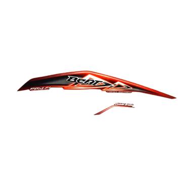 AHM Sticker Body Kiri for Honda Beat Fi Cbs Red