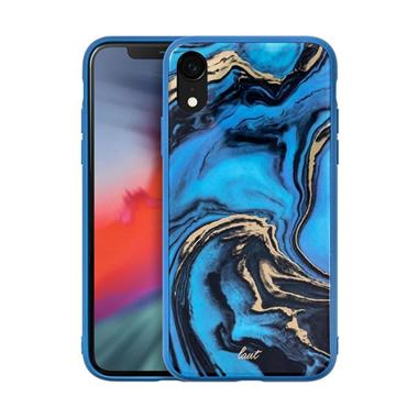 Laut Mineral Glass Casing for iPhone XR BLUE