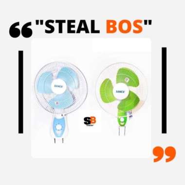 Wallfan sanex 12 inch/kipas angin dinding sanex 12inch /kipas wallfan sanex 12 inch Non double box
