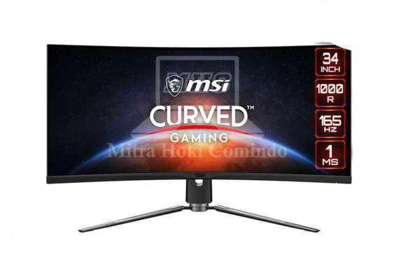 LED Monitor Gaming MSI MPG ARTYMIS 343CQR 34" UWQHD Ultrawide Curved