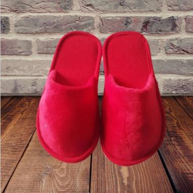 Sandal Santai Wanita / Sandal Bapau / Sandal Hotel 40 merah