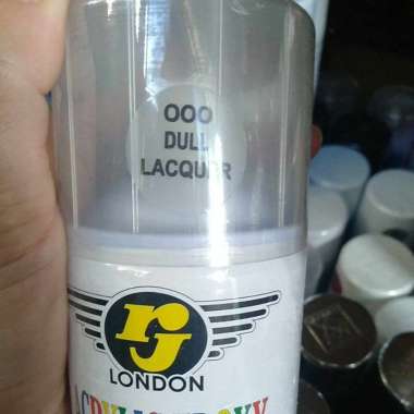 A.Pilok Pilox RJ London Black Putih Pearl White metalik doff putih grey Lagoon biru coklat gold pink