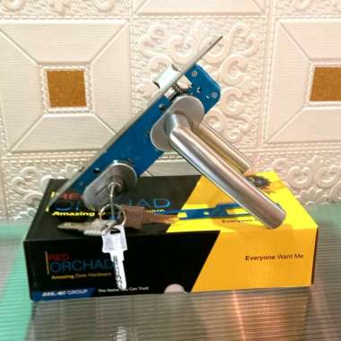 Kunci Pintu Alumunium, Kunci Alumunium Orchad A2, Kunci Set Alumunium