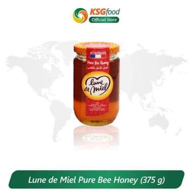 LUNE DE MIEL Madu PURE BEE HONEY 375GR