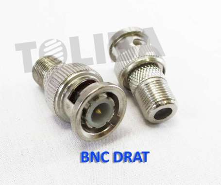 konektor conector connector bnc drat / jack bnc drat cctv