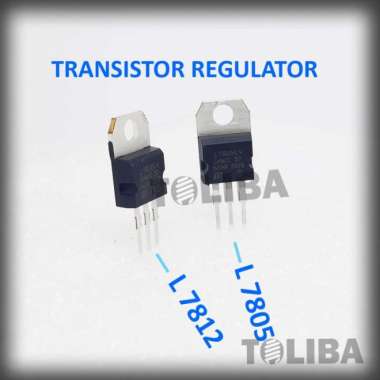 transistor regulator L / ic transistor ic L7812 L7805 asli original L 7805