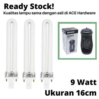 LAMPU UV PERANGKAP NYAMUK 9 w 9 WATT (KRISBOW ACE HARDWARE)