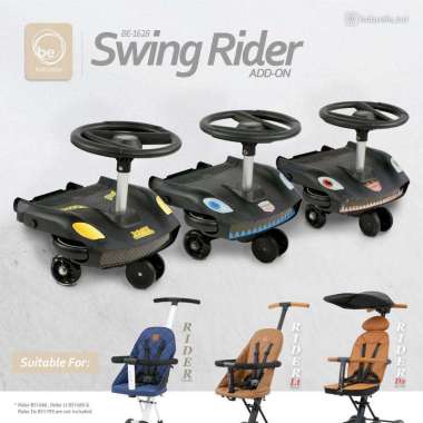 BabyElle Swing Rider add-on BE-1628 Black
